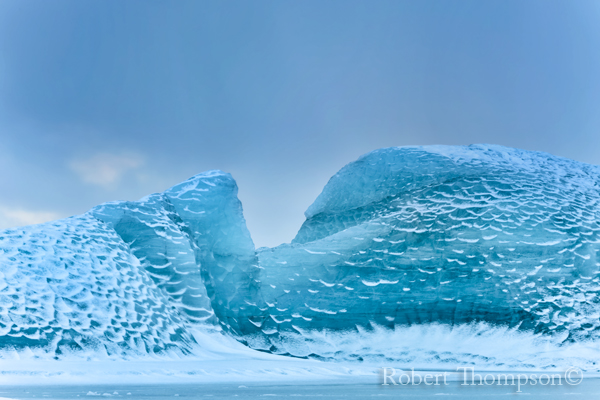 Iceberg Vestrahorn Stokksness Iceland